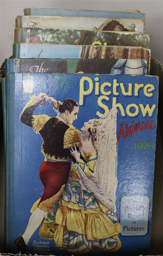 Seven Film Pictorial Annuals for 1926, 1929-30, 1933, 1935 and 1938
